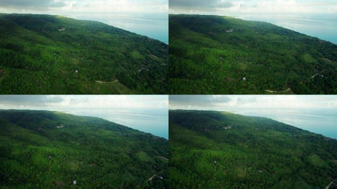 菲律宾锡基霍尔绿岛无人机景观