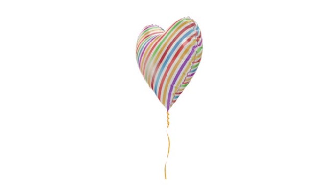 带字母-O的氦气球