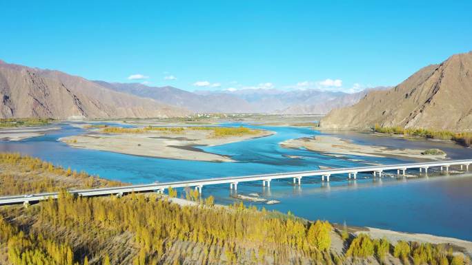 新疆风光 曲流 江河 生态中国 气候变化