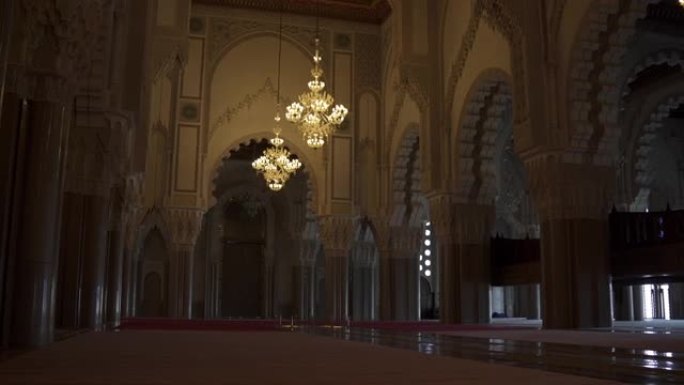 摩洛哥卡萨布兰卡哈桑二世清真寺内。