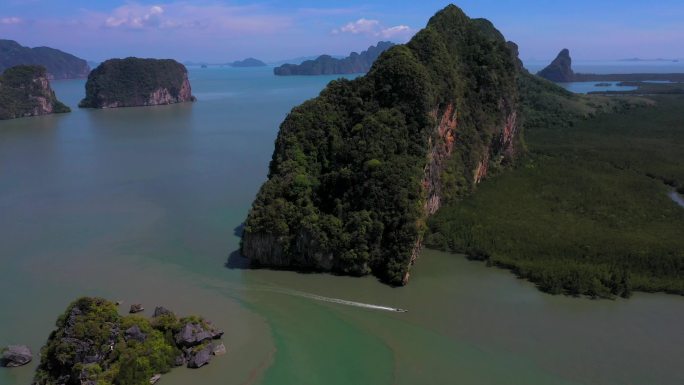 泰国攀牙湾森林公园全景