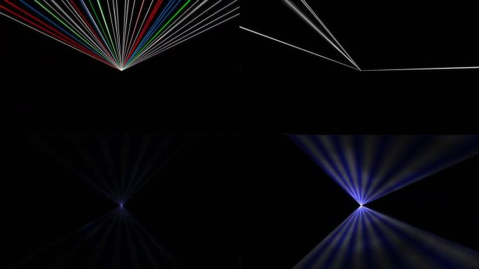 4K激光灯光秀模拟国庆激光表演秀4B