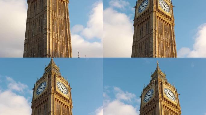日落大本钟，伦敦，英格兰，英国