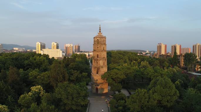 京山文峰公园 文峰塔