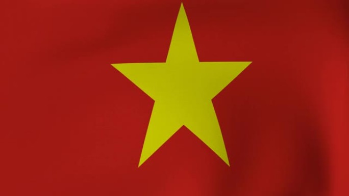 国旗在风中循环动画越南