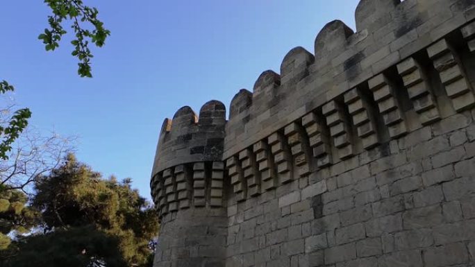 阿塞拜疆巴库的一座古老堡垒
