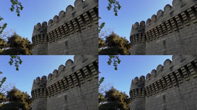 阿塞拜疆巴库的一座古老堡垒