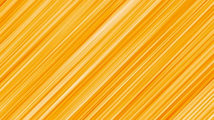 橙色倾斜发光彩色光线无缝背景。斜彩虹色条纹。倾斜平滑流动的光线背景循环线。