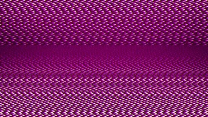 休闲万花筒抽象几何毛刺效果科幻迷幻虹彩背景。