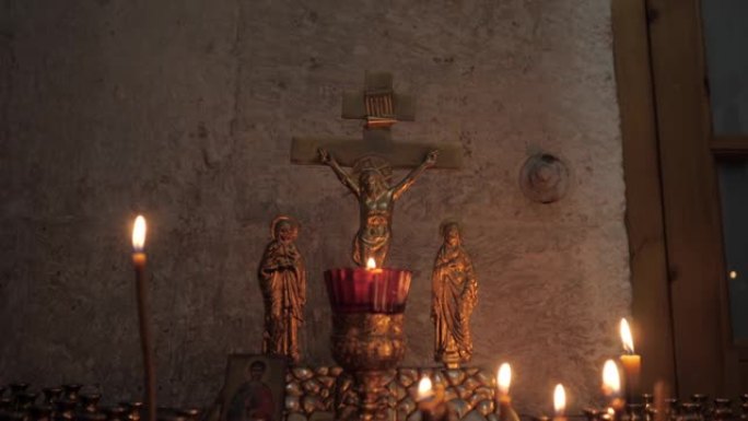 基督十字架在Nerl的代祷教堂。