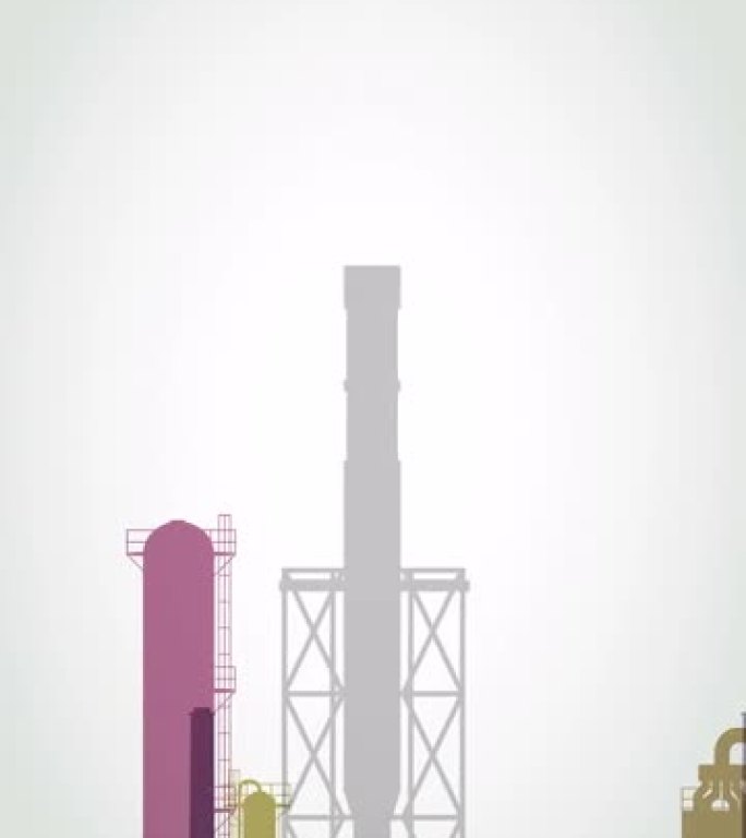 石油或天然气精炼厂-垂直