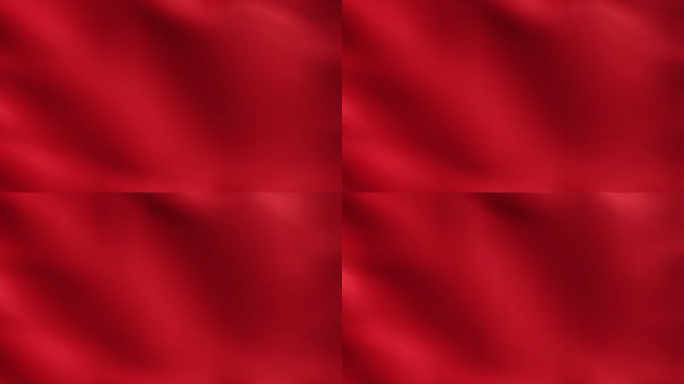 【4K超清】红绸旗帜循环视频素材