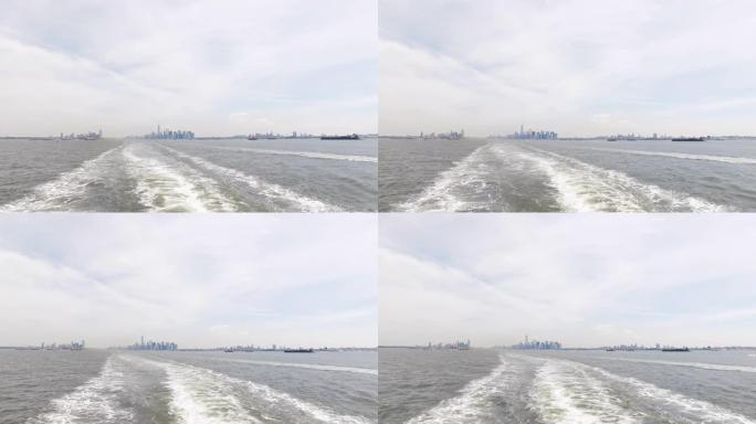 纽约市景观: 史泰登岛渡轮