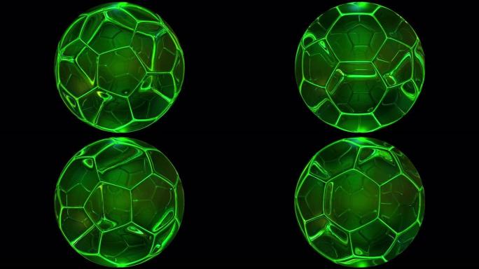 玻璃足球4k循环赛事网络电视素材体育运动