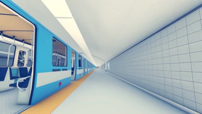 3d动画中的Metro (地铁)