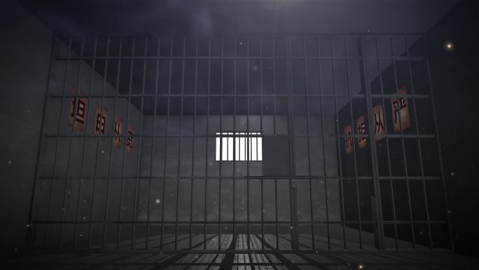 监狱 牢房 反腐 犯罪 4K 场景