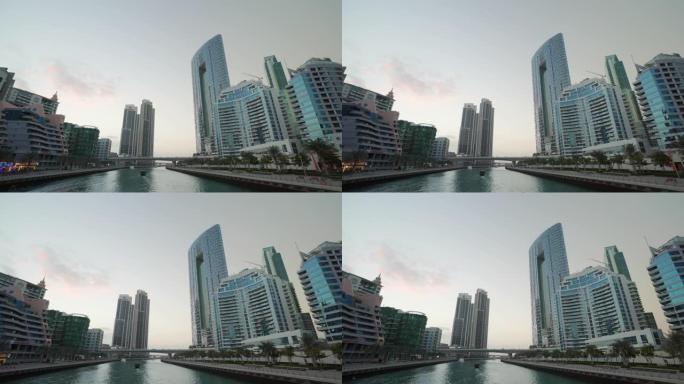 迪拜码头运河，迪拜地址海滩度假村
