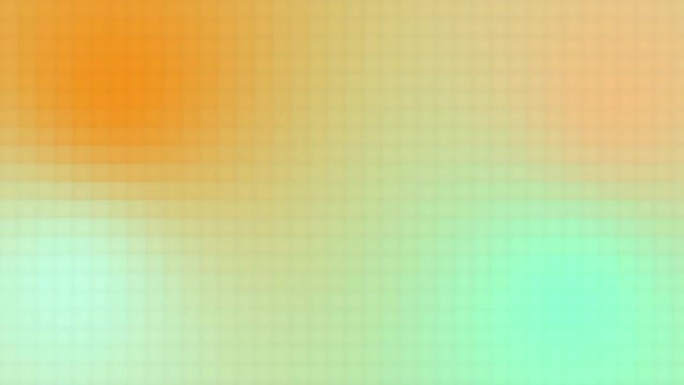 海蓝宝石和深橙色渐变运动背景循环。移动彩色模糊动画。柔和的色彩过渡。