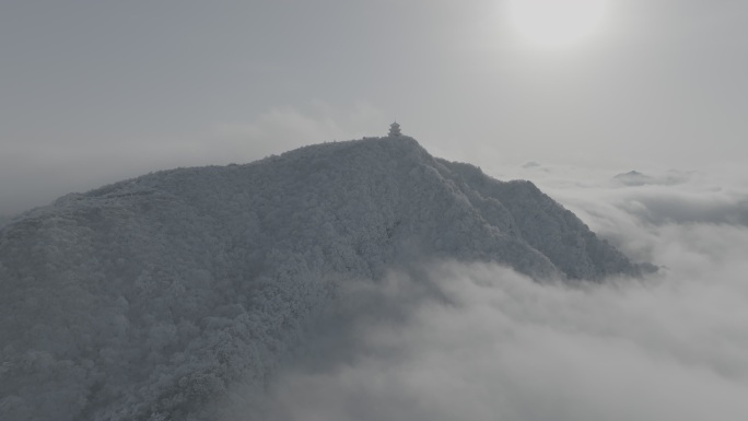 汉中龙头山超级绝美雪景