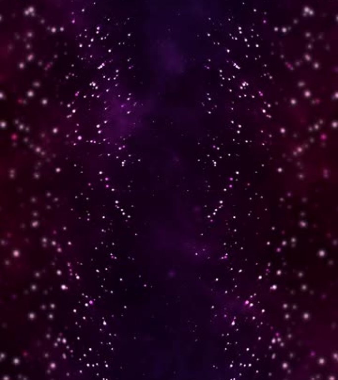 蓝色紫色烟雾垂直视频中带有光线的恒星形成的戏剧性背景