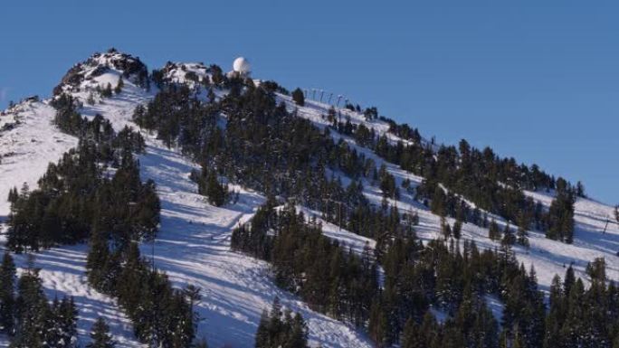 俄勒冈州阿什兰山的滑雪场