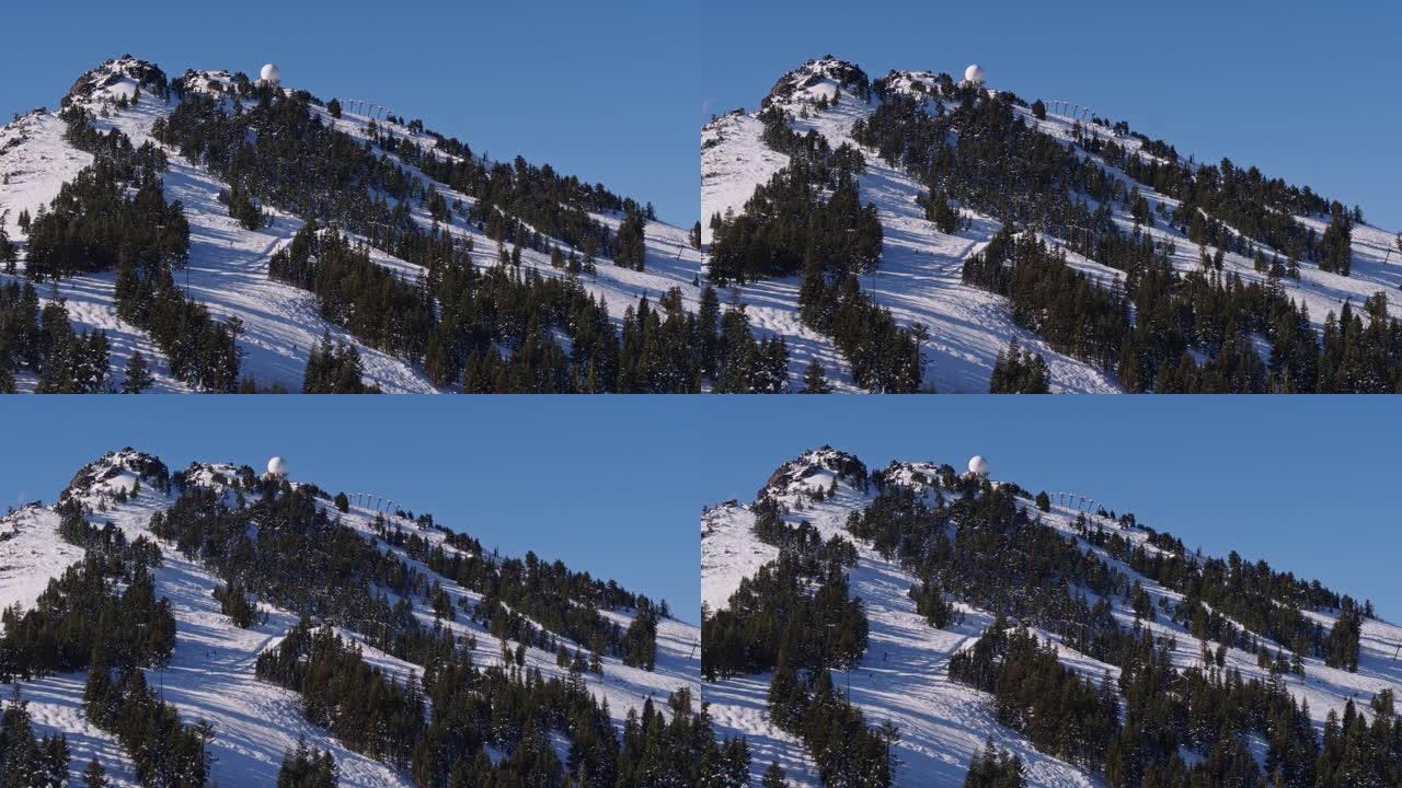 俄勒冈州阿什兰山的滑雪场