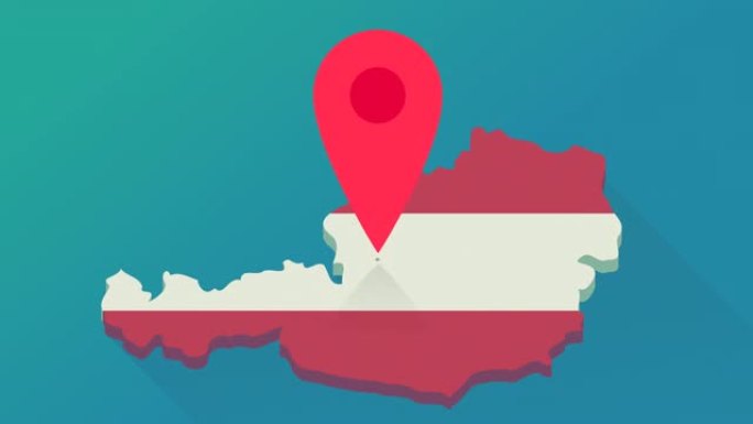 位置在奥地利 (平面设计中的环路)