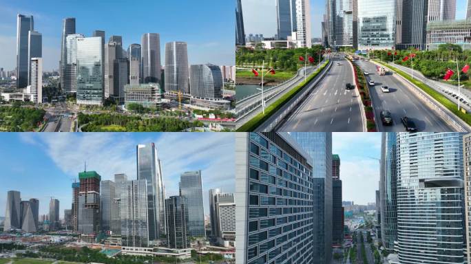 深圳前海金融中心航拍（24组画面）