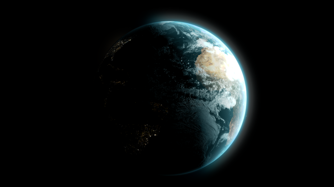 地球无限循环自转