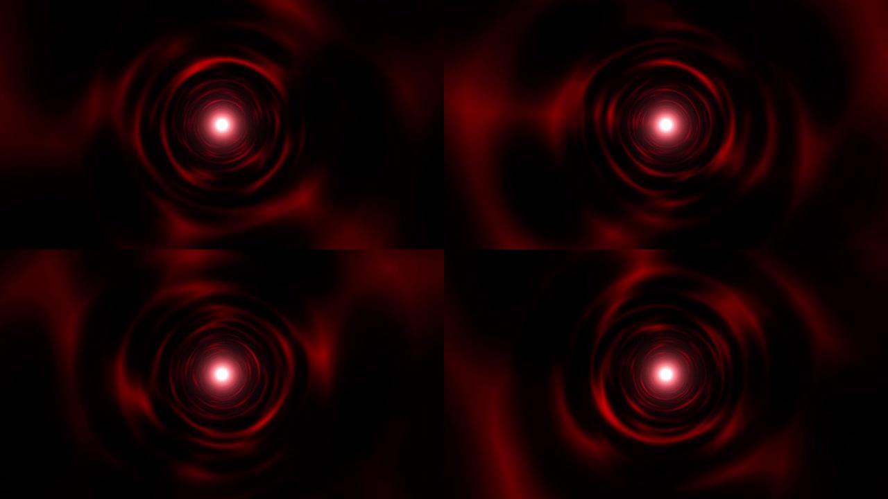 发光暗红色光能量叠加背景循环