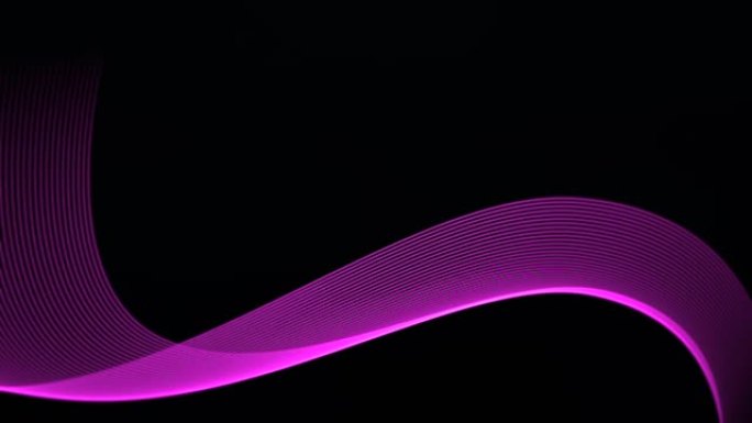 霓虹紫色波浪图案