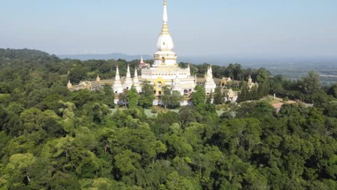 Sri Maha Chai Mongkol寺的鸟瞰图