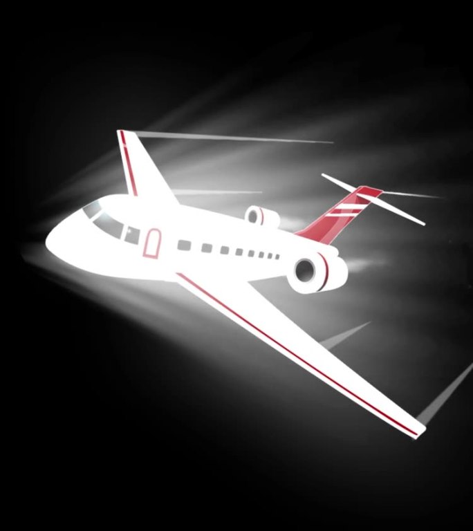 AE私人飞机动画
