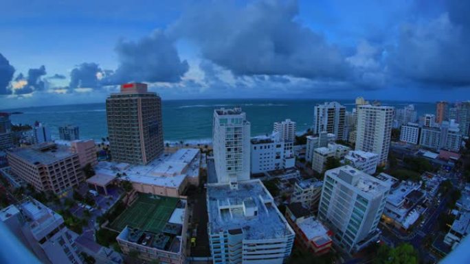 波多黎各 圣胡安风光地标视频素材4k