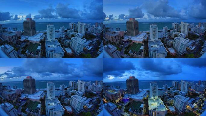 波多黎各 圣胡安风光地标视频素材4k