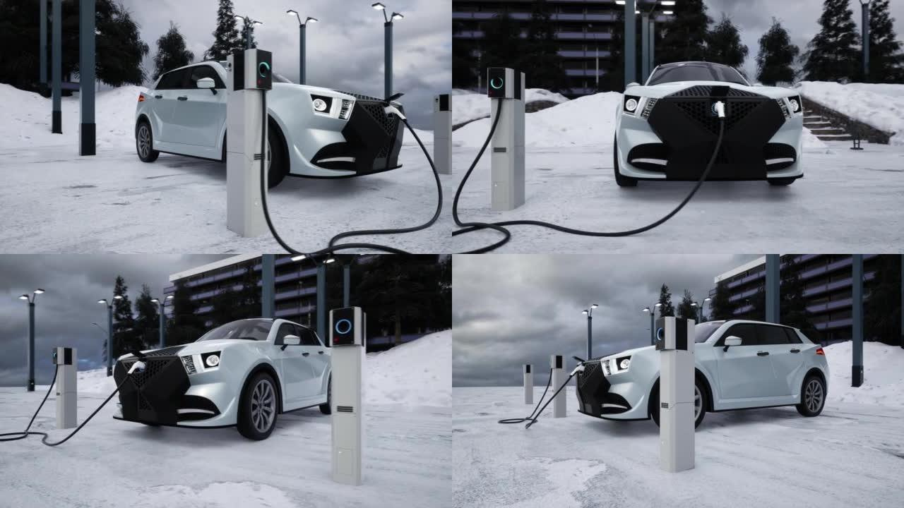 电动汽车充电新能源电车充电桩