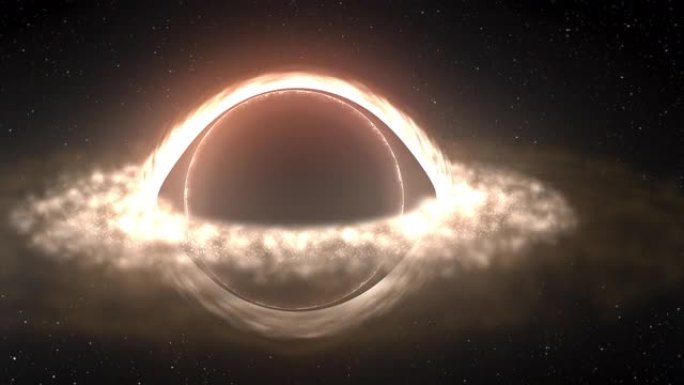 太空中的黑洞或虫洞