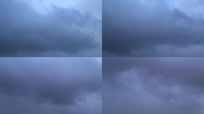 在埃及FHD的蓝天上移动云层