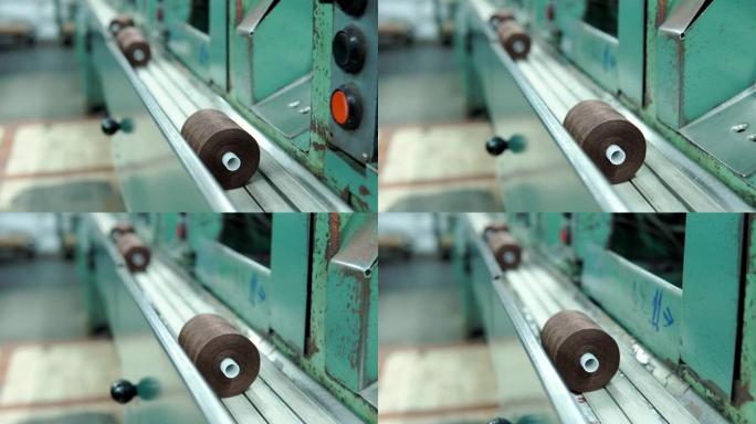 旧针织面料。纺纱生产线纺织厂和旋转机械设备生产公司