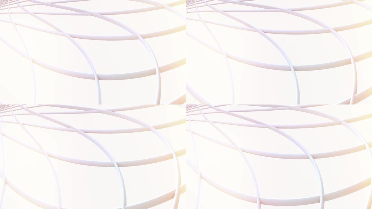 可循环: 白色足球球门网抽象背景