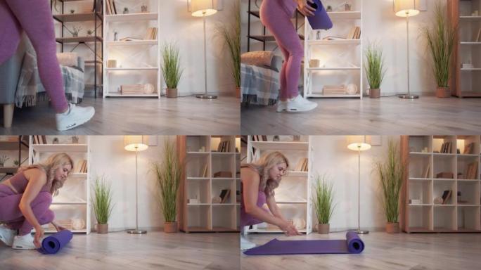 瑜伽训练家庭普拉提适合女性滚动垫