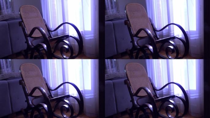 一把空摇椅，由鬼魂驱动，