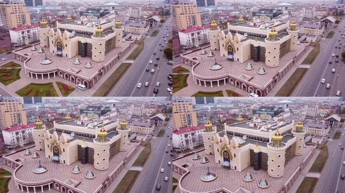 埃基亚特木偶剧院。喀山。鞑靼斯坦。俄罗斯。