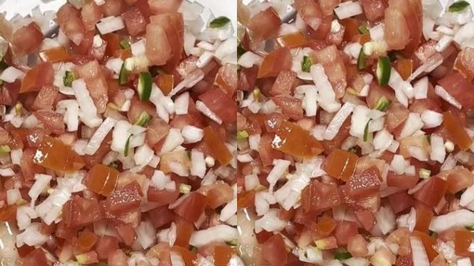 Pico de gallo salsa