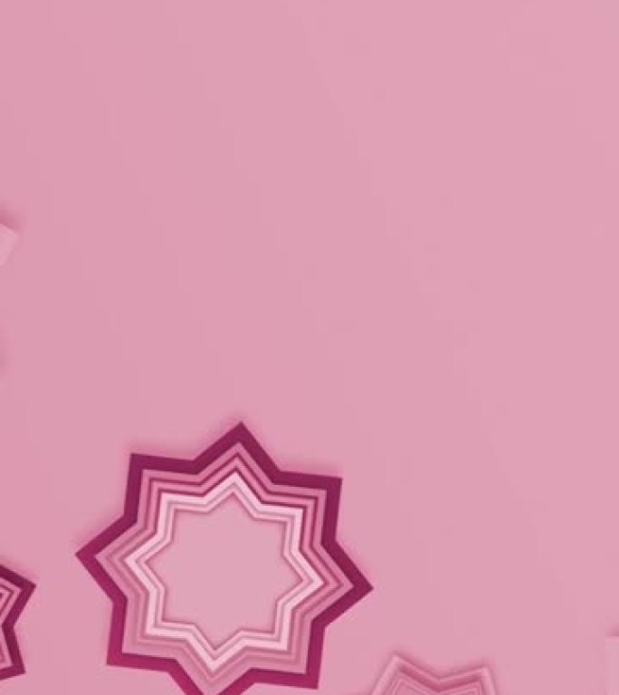 粉红色的伊斯兰斋月背景与月亮和兰特斯。斋戒、开斋节、斋月、伊斯兰仪式和传统的象征斋月书法-亚洲阿拉伯