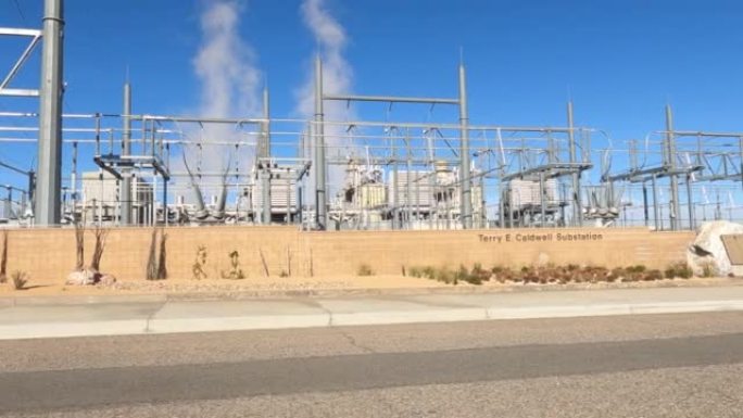 美国加利福尼亚州维克多维尔的高沙漠发电厂