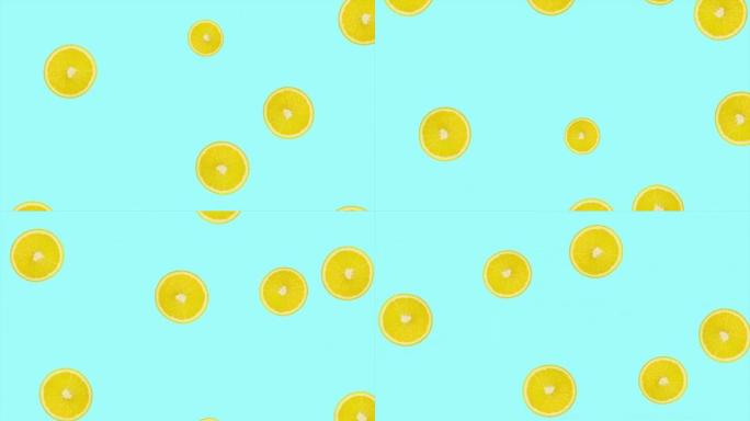 柠檬水果运动设计动画