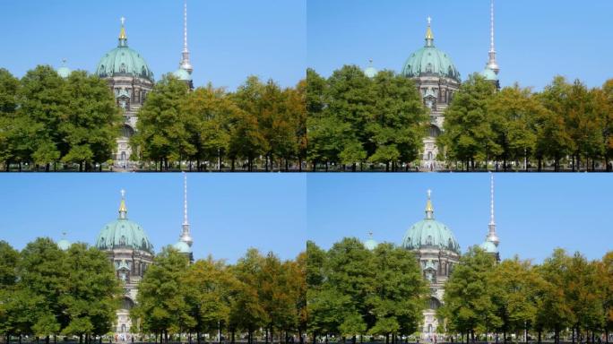 柏林大教堂和Fernsehturm