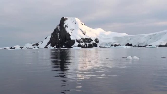 南极洲景观山海