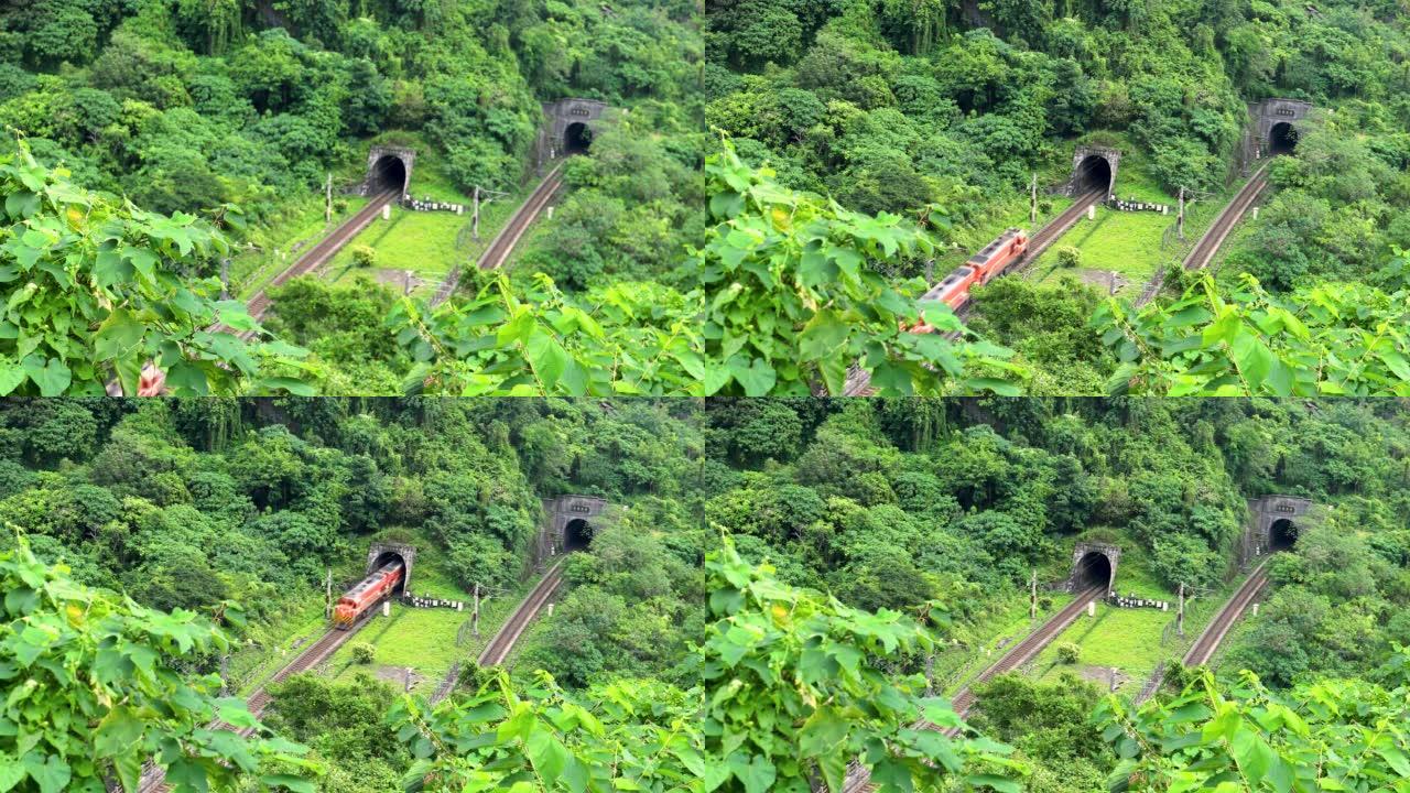 台湾、苏华公路、清水崖壁、崇德铁路、隧道、火车